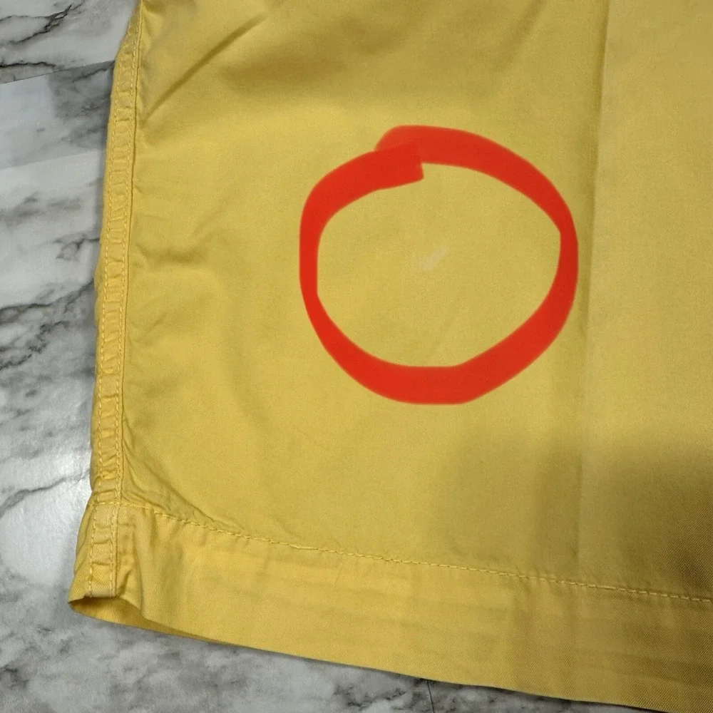 LRL Lauren Jeans Co. Ralph Lauren Yellow Shorts Size 22W (42
